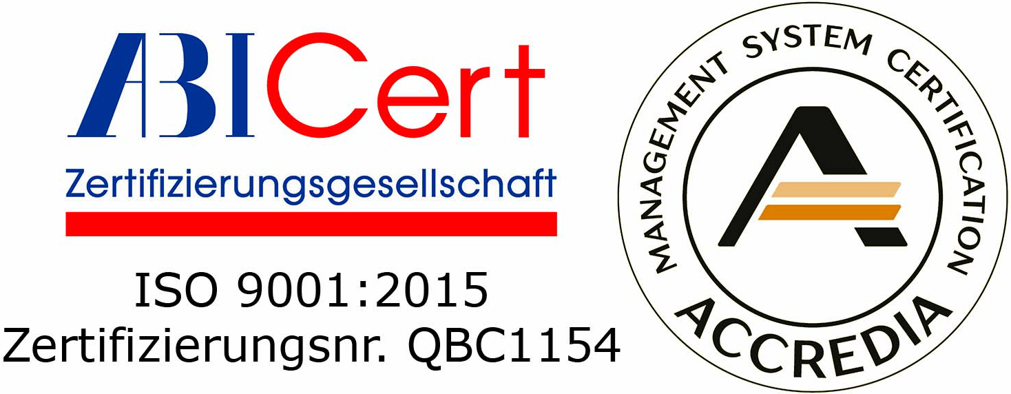 ISO 9001 Zertifikat
